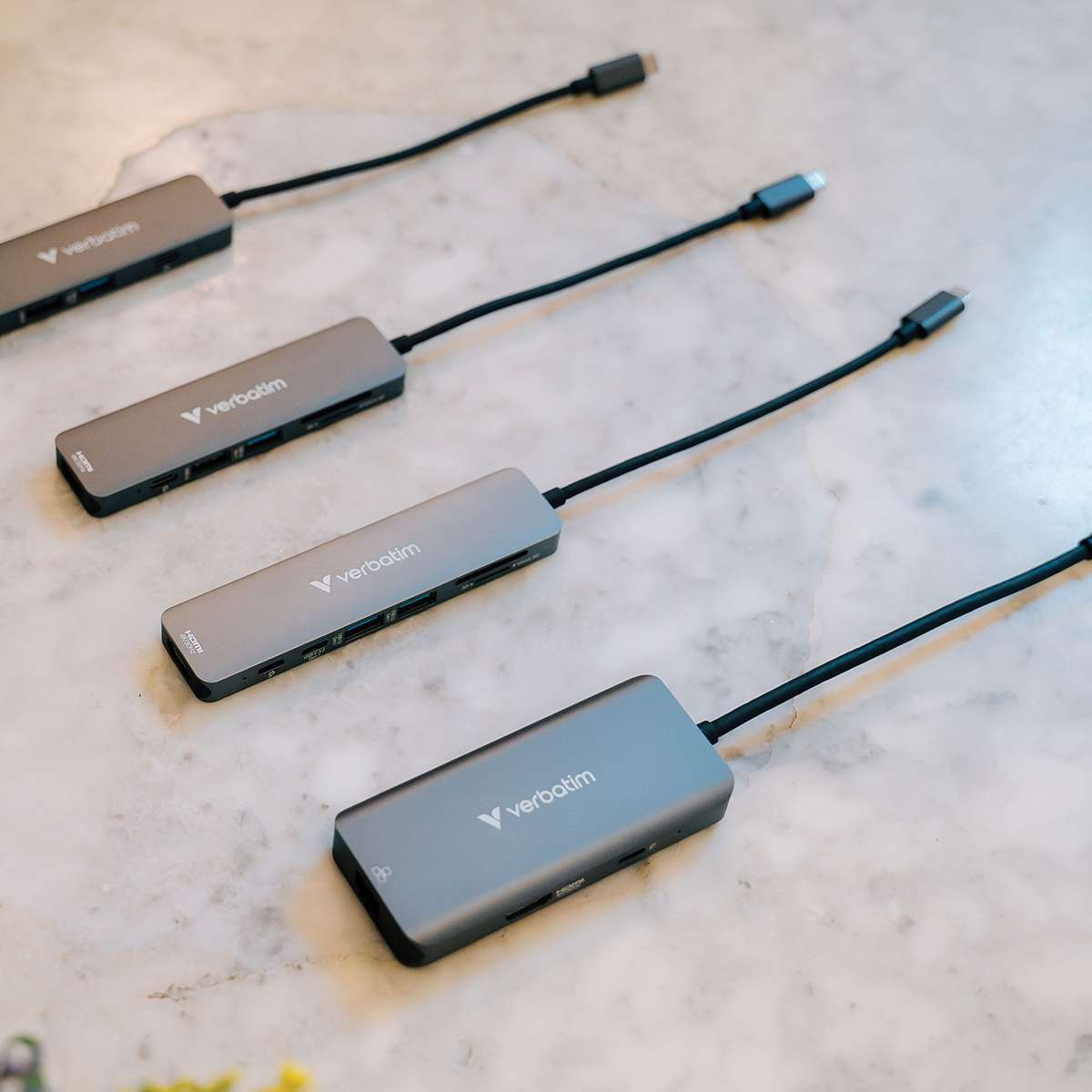 Hub Multipuerto Verbatim USB-C 7 Puertos